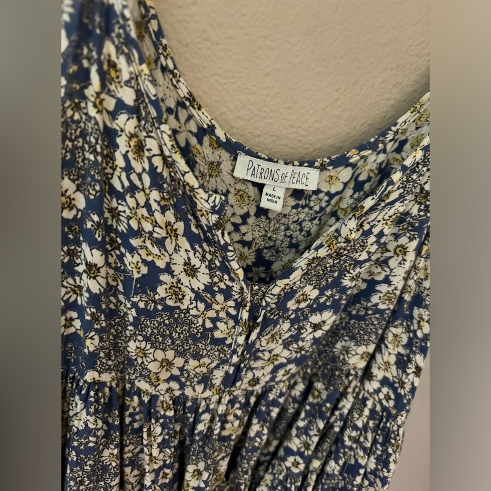 Patrons of peace women’s size large tank top